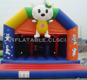 T2-2550 Hello Kitty uppblåsbar trampolin