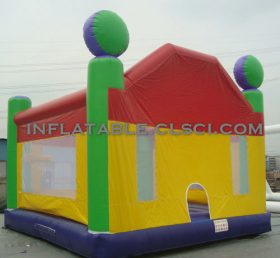T2-2570 Utomhus uppblåsbar trampolin
