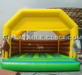 T2-2703 Häst uppblåsbar trampolin