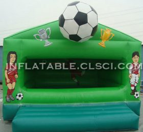 T2-2793 Fotboll uppblåsbar trampolin