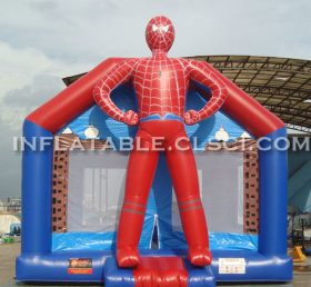 T2-2813 Spider-Man Super Hero Uppblåsbar trampolin