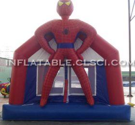 T2-2814 Spider-Man Super Hero Uppblåsbar trampolin