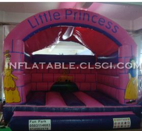 T2-2864 Prinsessan uppblåsbar trampolin