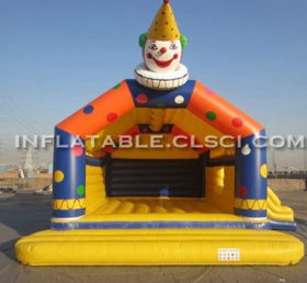 T2-370 Clown uppblåsbar trampolin