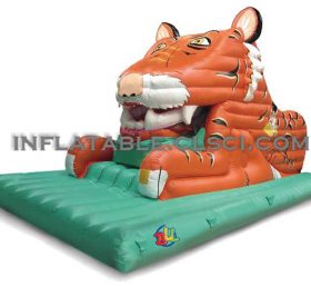 T2-415 Tiger uppblåsbar trampolin