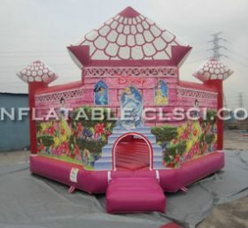 T2-682 Prinsessan uppblåsbar trampolin
