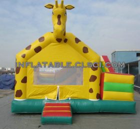 T2-745 Giraff uppblåsbar trampolin
