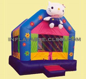 T2-959 Hello Kitty uppblåsbar trampolin