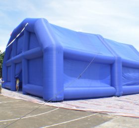 Tent1-283 Blå uppblåsbart tält
