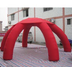 Tent1-323 Röd reklam kupol uppblåsbart tält