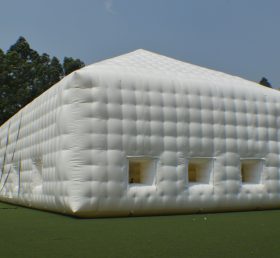 Tent1-457 Jätte vitt hållbart uppblåsbart tält