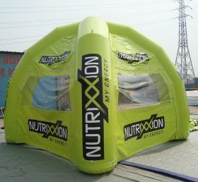 Tent1-437 Gult uppblåsbart tält