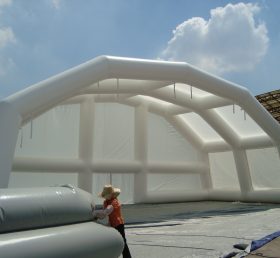 Tent1-282 Jätte utomhus uppblåsbart tält vitt tält
