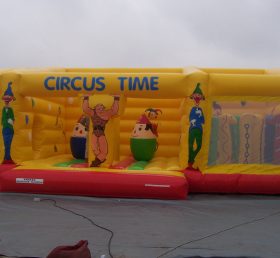 T2-413 Cirkus uppblåsbar trampolin