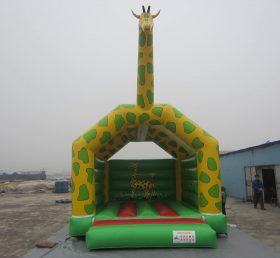 T2-2770 Giraff uppblåsbar trampolin