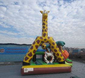 T2-3302 Giraffuppblåsbar kombination
