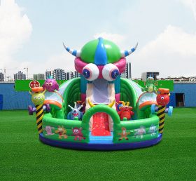 T6-442 Monster Giant Uppblåsbar Amusement Park Uppblåsbar Grand Trampoline Children's