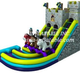 T8-1498 Barnens glidgigant hoppar slott