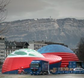 Tent3-004 Uppblåsbara tält europeisk erfarenhet resa