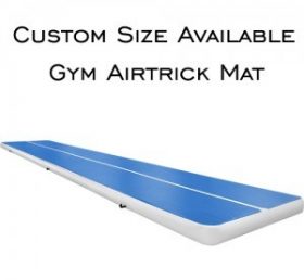 AT1-024 Uppblåsbar billig gymnastikmadrass gym rullning luftkudde golv tumbling luftkudde försäljning