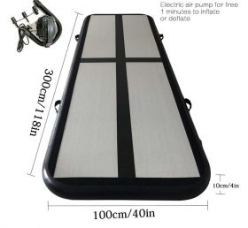 AT1-031 Uppblåsbar gymnastikluftkudde rullning luftkudde golv trampolin elektrisk luftkudde hem/träning/cheerleading/strand