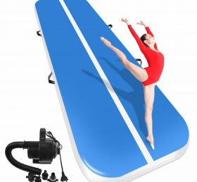 AT1-058 Uppblåsbara gymnastikluftkuddar rullande luftkudde golv trampolin hem/träning/cheerleading/strand