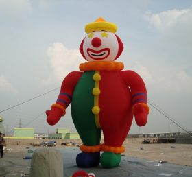 Cartoon2-024 Glad clown uppblåsbar tecknad 10 meter hög
