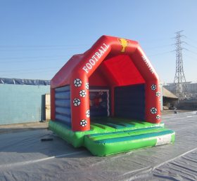 T2-2060 Fotbollsspelare uppblåsbar trampolin
