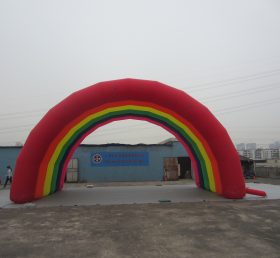Arch2-354 Rainbow uppblåsbar båge