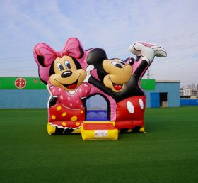 T2-1088 Disney Mick och Minnie Jumps Disney studsar