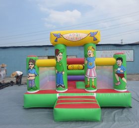 T2-3243 Barn och Amp tonåring uppblåsbar trampolin