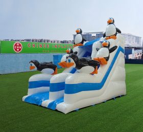 T8-4042 15-fots plattform julskidor (pingvin)