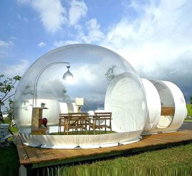 Tent1-5011 Transparent bubbeltält utomhus hotell