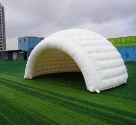 Tent1-4224 Vitt uppblåsbart kupoltält