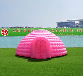 Tent1-4257 Jätte rosa uppblåsbar kupol