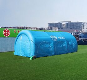 Tent1-4384 Blå uppblåsbart tält