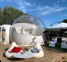 Tent1-5015 Campingtält vuxen transparent uppblåsbart bubbeltält