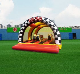 T2-4484 Racing spel uppblåsbar trampolin