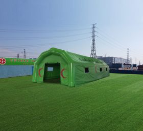 Tent1-4671 Stor grön uppblåsbar verkstad