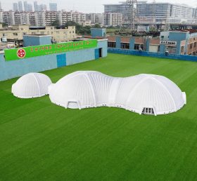 Tent1-4677 Stor uppblåsbar kupol utställningshall