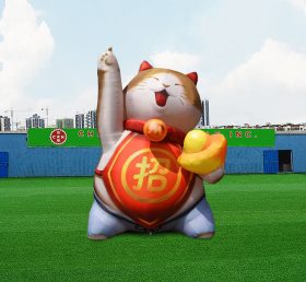 S4-613 Reklam uppblåsbar tecknad katt