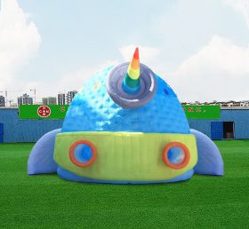 Tent1-6000 Aviation Whale Uppblåsbart Cartoon Kupoltält
