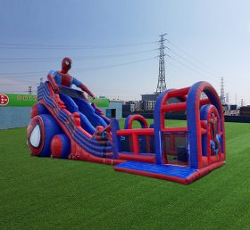 T6-1117 Spiderman uppblåsbar temapark